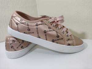 gold womens tennis shoes
