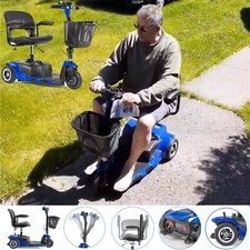 Used 3 Wheel Mobility Scooter Electric Powered Mobile Wheelchair Device Travel
