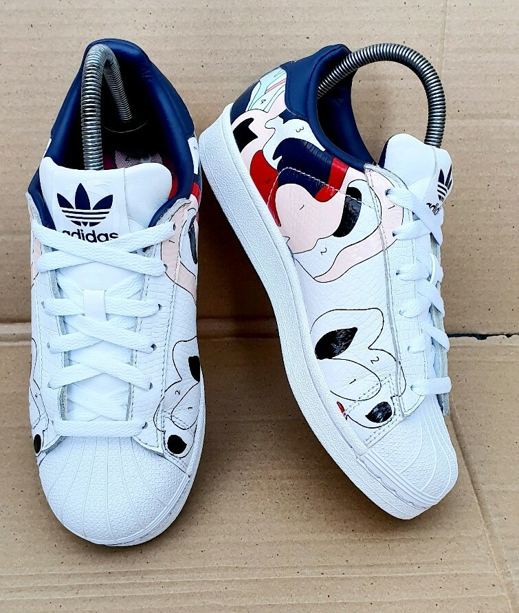 superstar adidas blumen