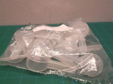 Measuring Scoop Tablespoon, Natural Plastic Tablespoon 1/2 oz. - 24 Pack
