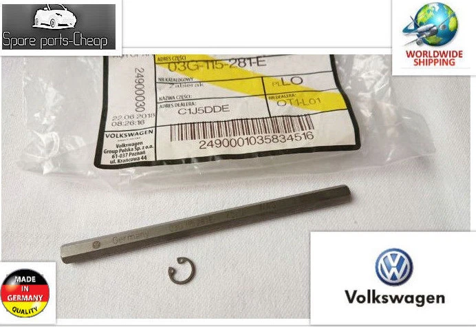 Audi VW Oil Pump Hex Drive Key For Balance Shaft 03G115281E + 