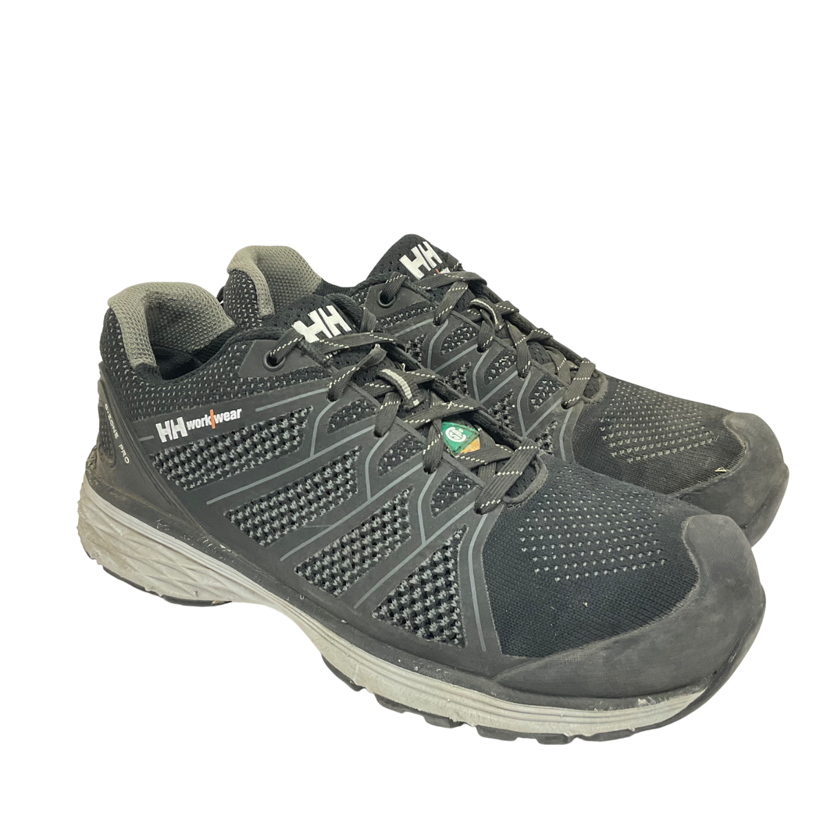 HELLY HANSEN Men\'s Aluminum Toe Comp. Plate Knit Work Shoes HHS194003 Black 12M HELLY HANSEN Men main image 2