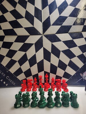 Vintage 1996 Doubles Chess Board Game Rick Gillespie Henry Rolling