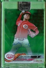 LUIS CASTILLO 2018 TOPPS CLEARLY AUTHENTIC AUTO /99 CINCINNATI REDS