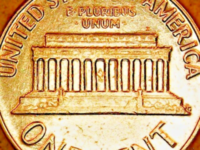 1961 D American Cent Circulated Red-Brown Lincoln Memorial Penny