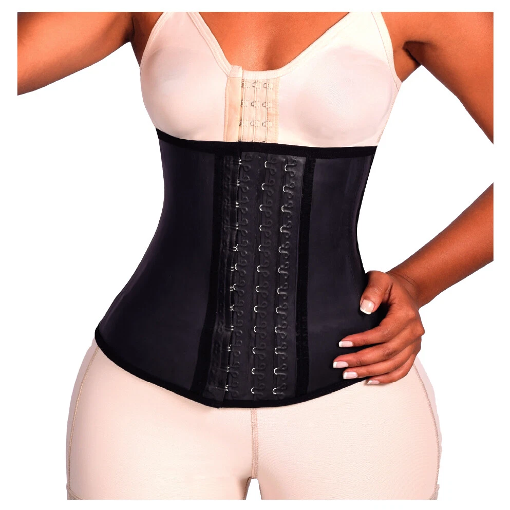 Colombian Latex Waist Trainer 3 Hooks / Faja Colombiana Cinturilla Látex  N.S.