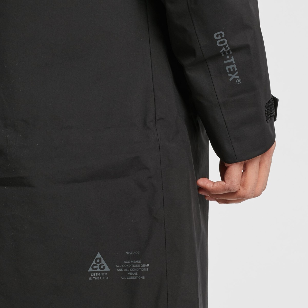 NIKELAB ACG 3-IN-1 System Coat Black Medium | eBay UK