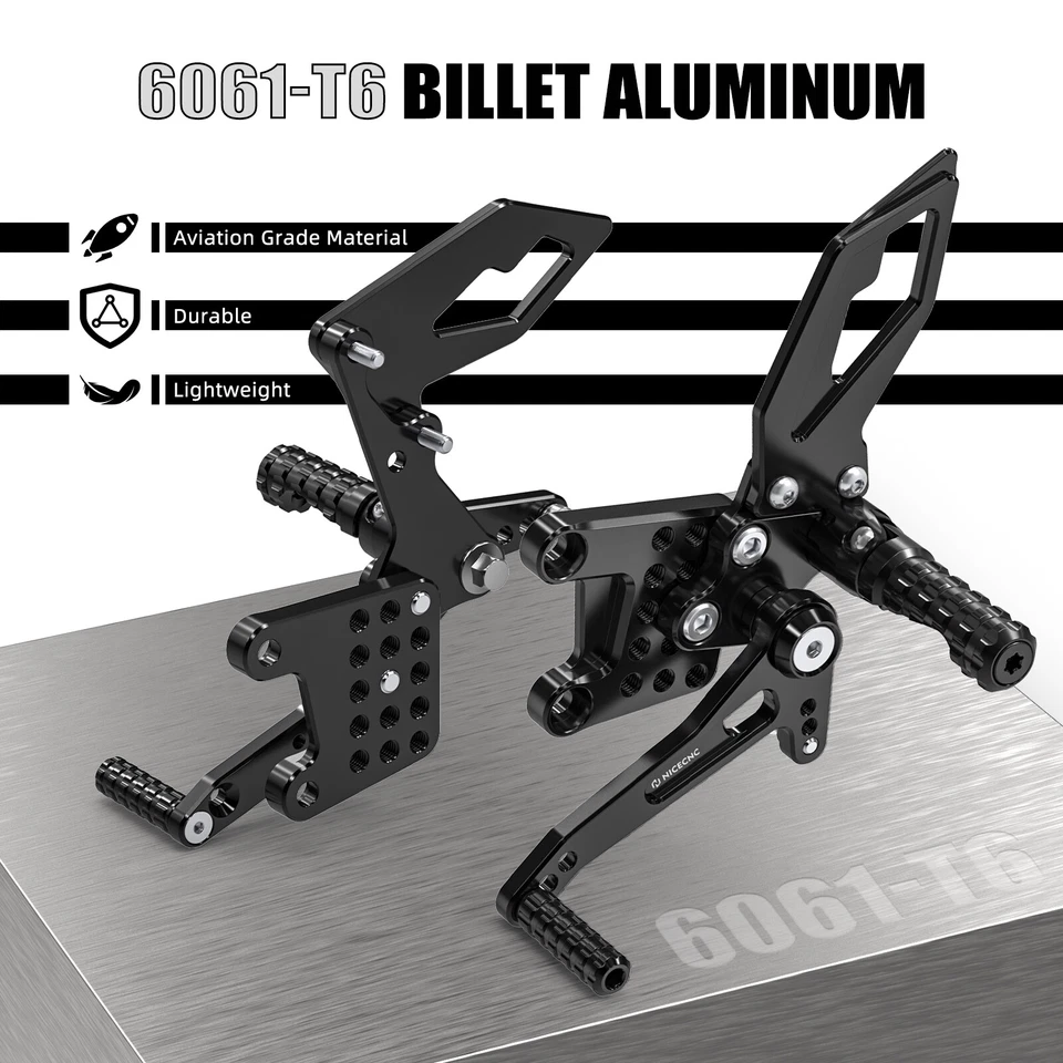 Für Suzuki SV1000/S 03-2007 SV650A 03-10 CNC Fußrastenanlage Fußstütze Rearsets - Bild 2 von 4