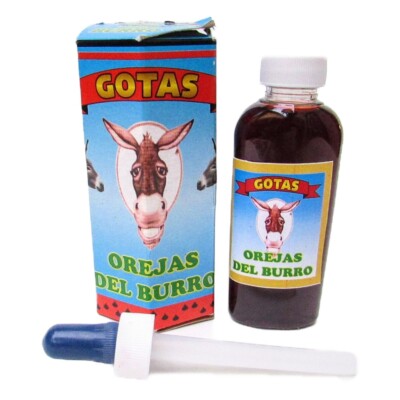 OREJAS DEL BURRO Gotas de Bebida o Comida Para Dominar tu Ser Amado/Donkey Ears