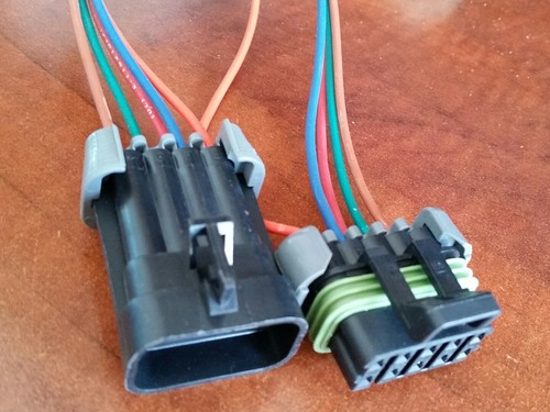 044-00059 Onan 10 PIN BUCHSE AUF 8 PIN STECKER Kabelbaum Adapter 12 Zoll Diesel-LPG - Bild 4 von 6