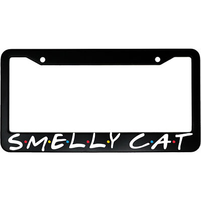 Smelly Cat Friends Phoebe Buffay Aluminum Car License Plate Frame