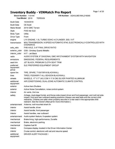 AC Condenser Fits 18-21 EQUINOX 10298625 - Picture 13 of 13