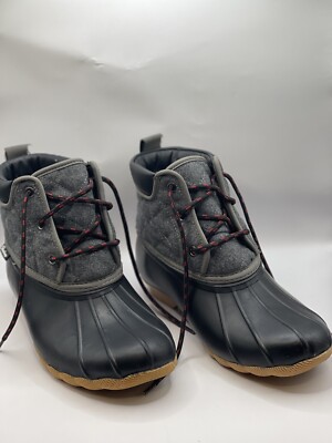 Skechers Pond Lil’ Puddles Black Duck Boots Women’s