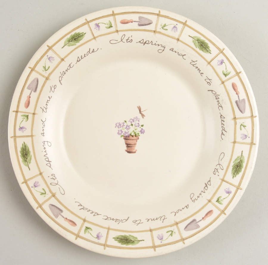 Pfaltzgraff Flower Garden Salad Plate 3408608