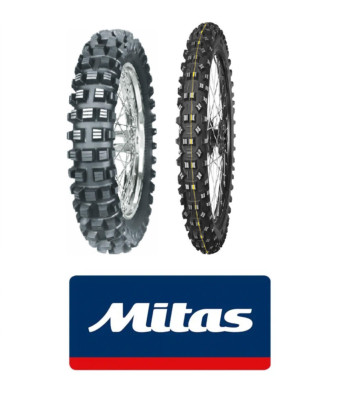 MITAS TYRE Combo C-02 110/18 + C19 21'' (ROAD LEGAL)Trail, Enduro, Twinshock, EVO