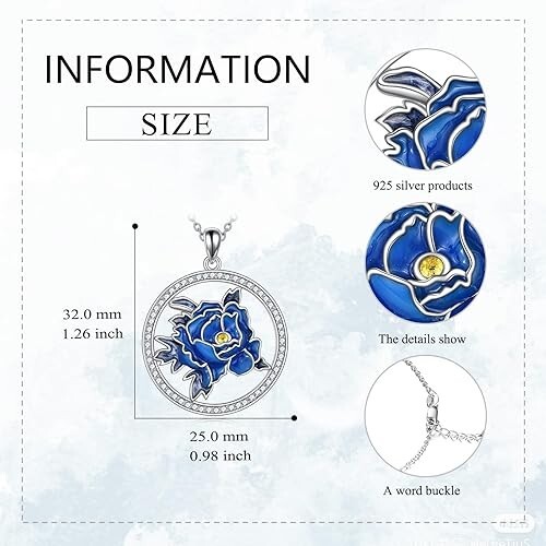 ネックレス・ペンダント Peony Combi Silver Necklace (SILVER925) Peony Combi Silver Necklace (SILVER925)