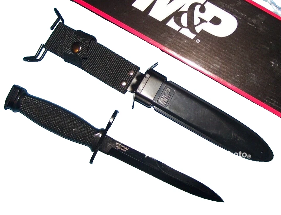 Cuchillo Smith Wesson M&P M7 Bayont + Vaina S&W NUEVO EN CAJA NUEVO Foto 2 de 4