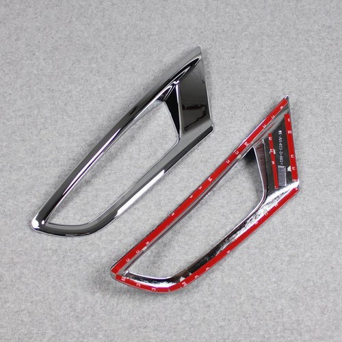ABS Chrome Rear Bumper Fog Lamp Light Cover Trim Fit for Mazda CX-3 2016-2021 - Picture 6 of 8