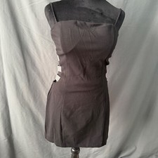 Windsor Women’s Little Black Dress Size Medium Rhinestone Cutout Design