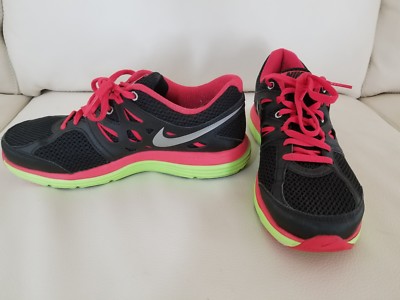 Nike Dual Fusion Lite Women's Black Pink Green Running Shoes Women's Size 7  | eBay