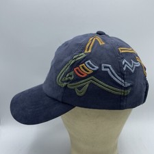 Vintage Greg Norman Hat Youth Strapback Navy ...
