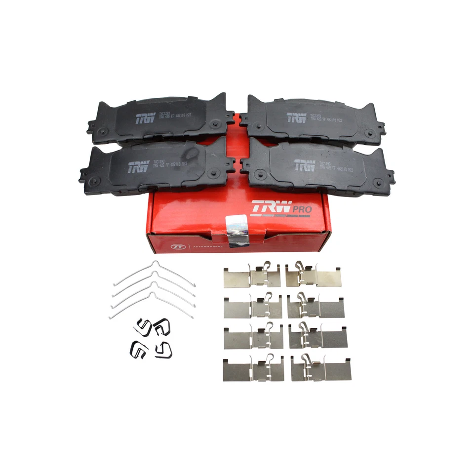 Juego de pastillas de freno delanteras de cerámica TRW Pro para Lexus ES300h ES350 Toyota Avalon Camry Foto 3 de 4