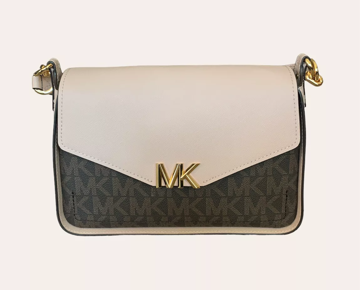 NWT MICHAEL KORS SYLVIA SMALL FLAP CROSSBODY SHOULDER BAG LEATHER