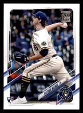2021 Topps Update #US31 Patrick Weigel Milwaukee Brewers RC