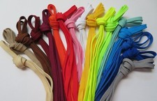 FLAT Quality SHOE LACES Sport Sneaker Casual Shoe Boot Strings Drawstrings