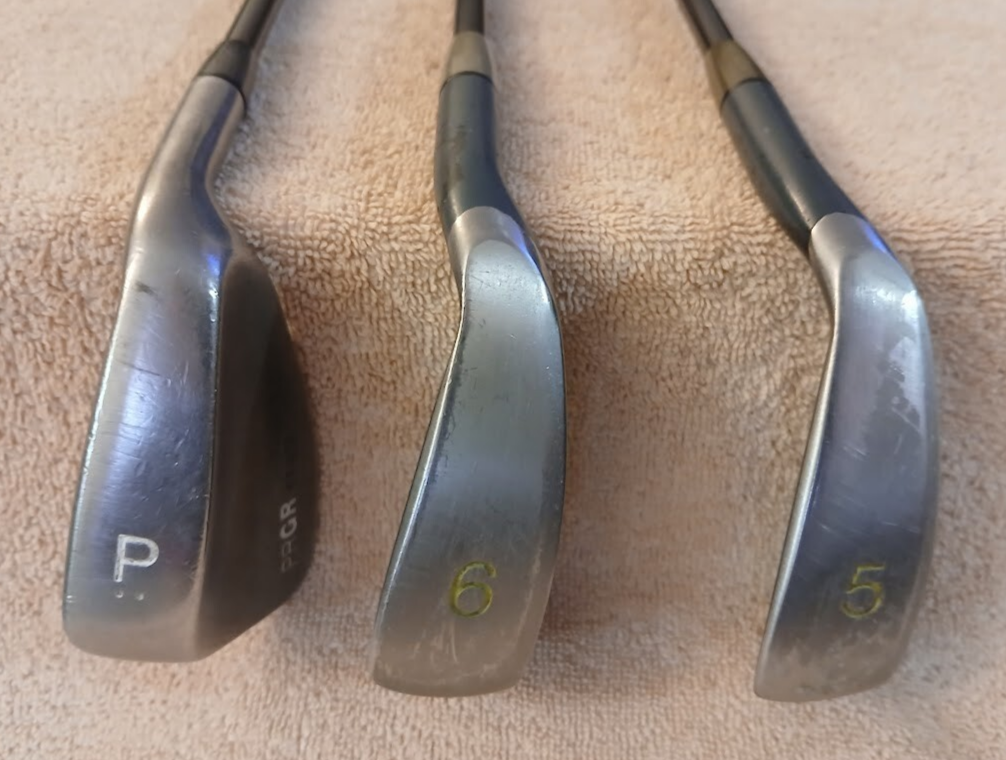 TZ GOLF - JAPAN MADE PRGR CT-545 Carbon 5, 6 Irons, CT-522 PW