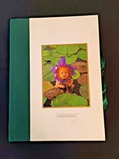 Anne Geddes Baby Photo Book Album 16 Pictures Ribbon Closure Used Hardcover 1997