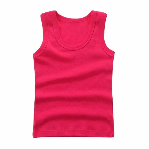 Kids Underwear Boys Vests Children Summer Vest Tops for Girls Solid Tank Top Boy - Picture 31 of 31