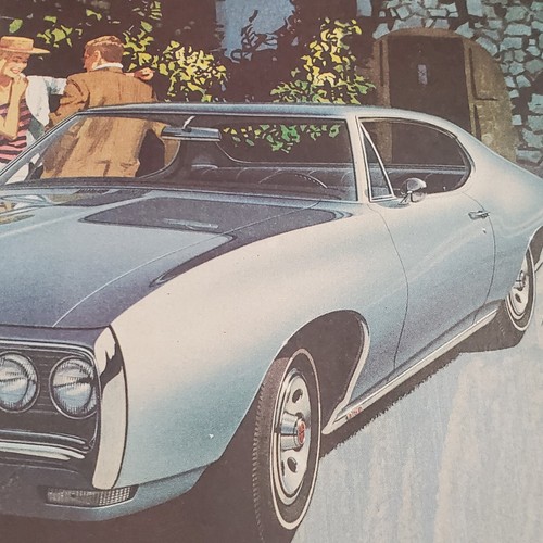 1968 Vintage Ad GM Pontiac Wide Track Car Auto Ephemera Print Art Advertisement - Bild 9 von 12