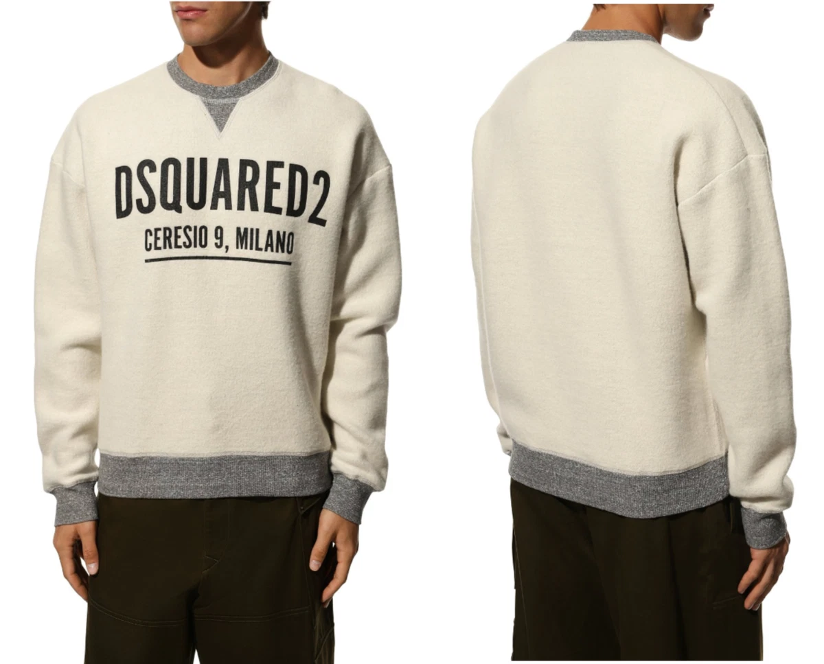 DSQUARED2 Jeans Ceresio 9 Mike Sweatshirt Sweater Pullover FW22 New Collection
