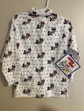 NWT Vintage Mickey And Minnie Hearts Turtleneck, 4T, Mickey And Crew Brand