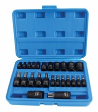 Schlagschrauber Nuss-Kasten Set Steckschlüssel Satz E-Torx Torx Bit 1/4 3/8 1/2