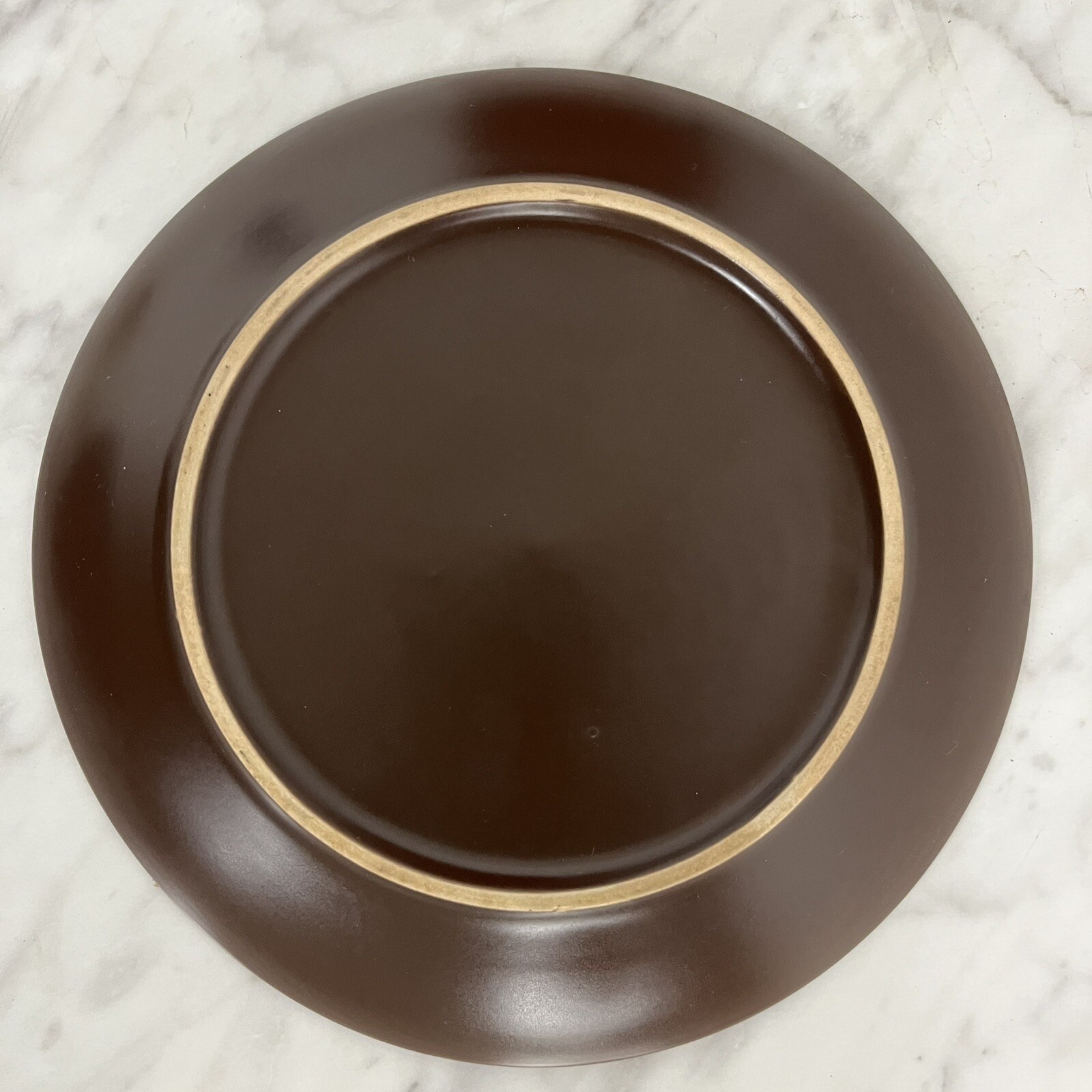 Home Trends 8” Set Of 2 Salad Plates Red Stoneware Heavy Ceramic eBay