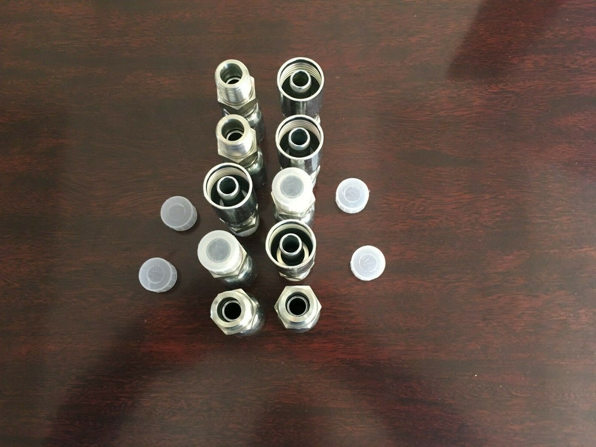 Eaton Weatherhead 16U-E76 Crimpare Raccordo 1 " Orfs Male Per Tubo Idraulico - Foto 3