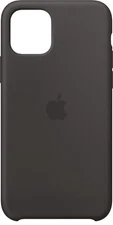 Genuine Apple Silicone Case (MWYN2ZM/A) for iPhone 11 Pro Smartphones - Black