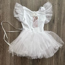 AFAVOM NWT BUTTERFLY Wings Ballet Leotards For Girls Ballet, Dance Dress ruffles