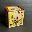 Vintage PORKY PIG in the Music Box / Jack In The Box MATTEL 1964 - Not Working