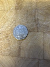 Girl Guides 50p 2010 Celebrating 100 Years of Girl Guiding Fifty Pence Coin