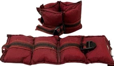 VTG Diversified Products Red Leg Weights Set Of 2 2.5 Pounds DP Ankle