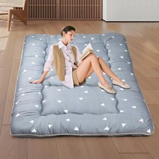 Japanese Floor Mattress,Roll Up Memory Foam Tatami Mat Easy to Store and Port...