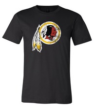 Washington Redskins Distressed NFL Team logo shirt S-6XL