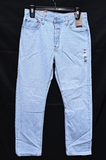 Women  s Levi  s  501 High  Rise Straight  Leg Jeans Size  32 US  14   Light Blue NWT
