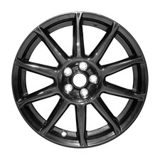 17x7.5 10 Spoke Alloy Wheel Painted Deep Black Smoked Hypersilver 560-68842 17x7.5 10 Spoke Alloy Wheel Painted Deep Black Smoked Hypersilver 560-68842