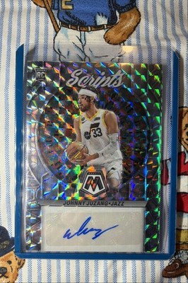 2022-23 Panini Mosaic - Rookie Scripts Johnny Juzang #RS-JUZ (AU, RC)