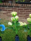 5 SOLAR ROSES  5, color Changing, bendable, waterproof, roses in one — photo 1