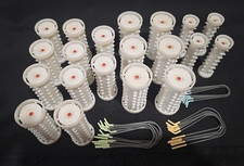 Replacement Clairol 20 Instant Hairsetter Hot Rollers Curlers Vintage 19 Clips